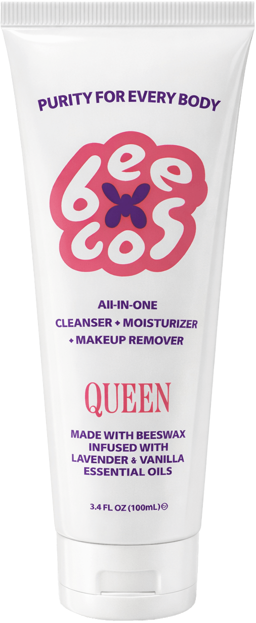 image of beecos all-in-one cleanser + moisturizer makeup remover